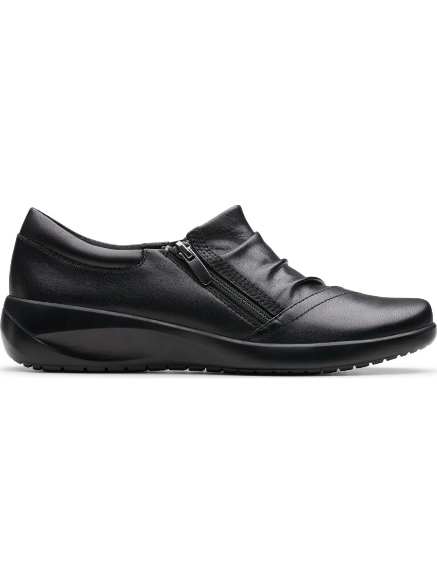 Балетки женские Clarks Kaetlyn Mila с круглым носком — изображение 2 из 5, черный