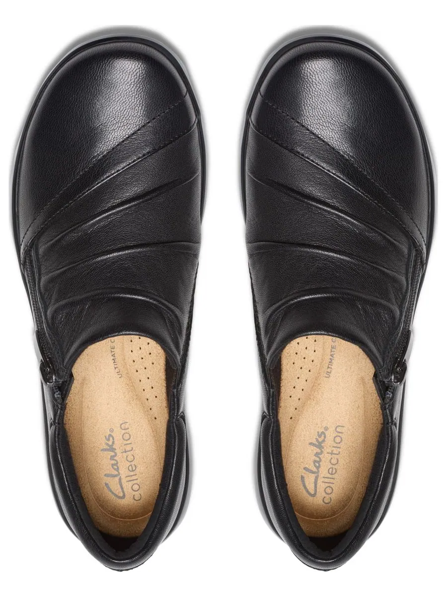 Балетки женские Clarks Kaetlyn Mila с круглым носком — изображение 4 из 5, черный