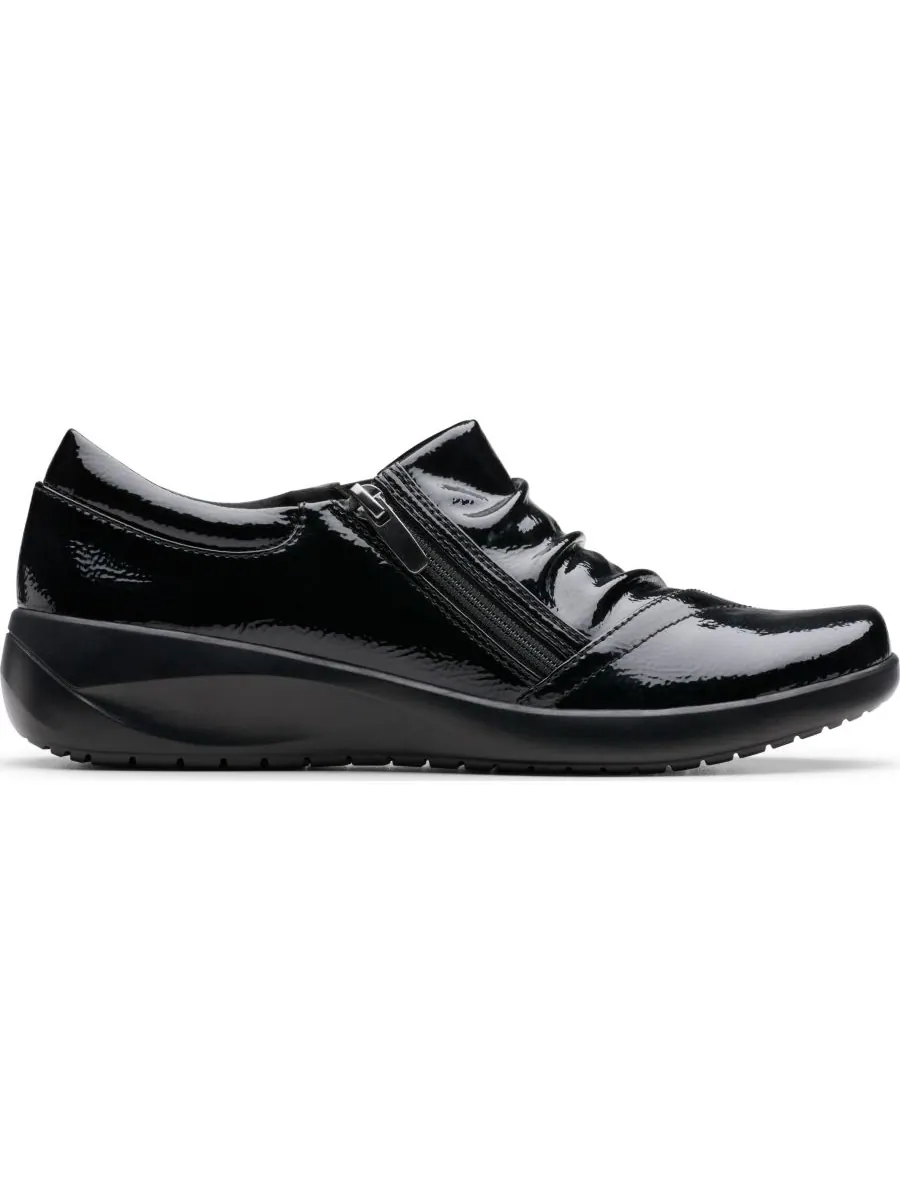 Балетки женские Clarks Kaetlyn Mila с круглым носком — изображение 2 из 5, черный