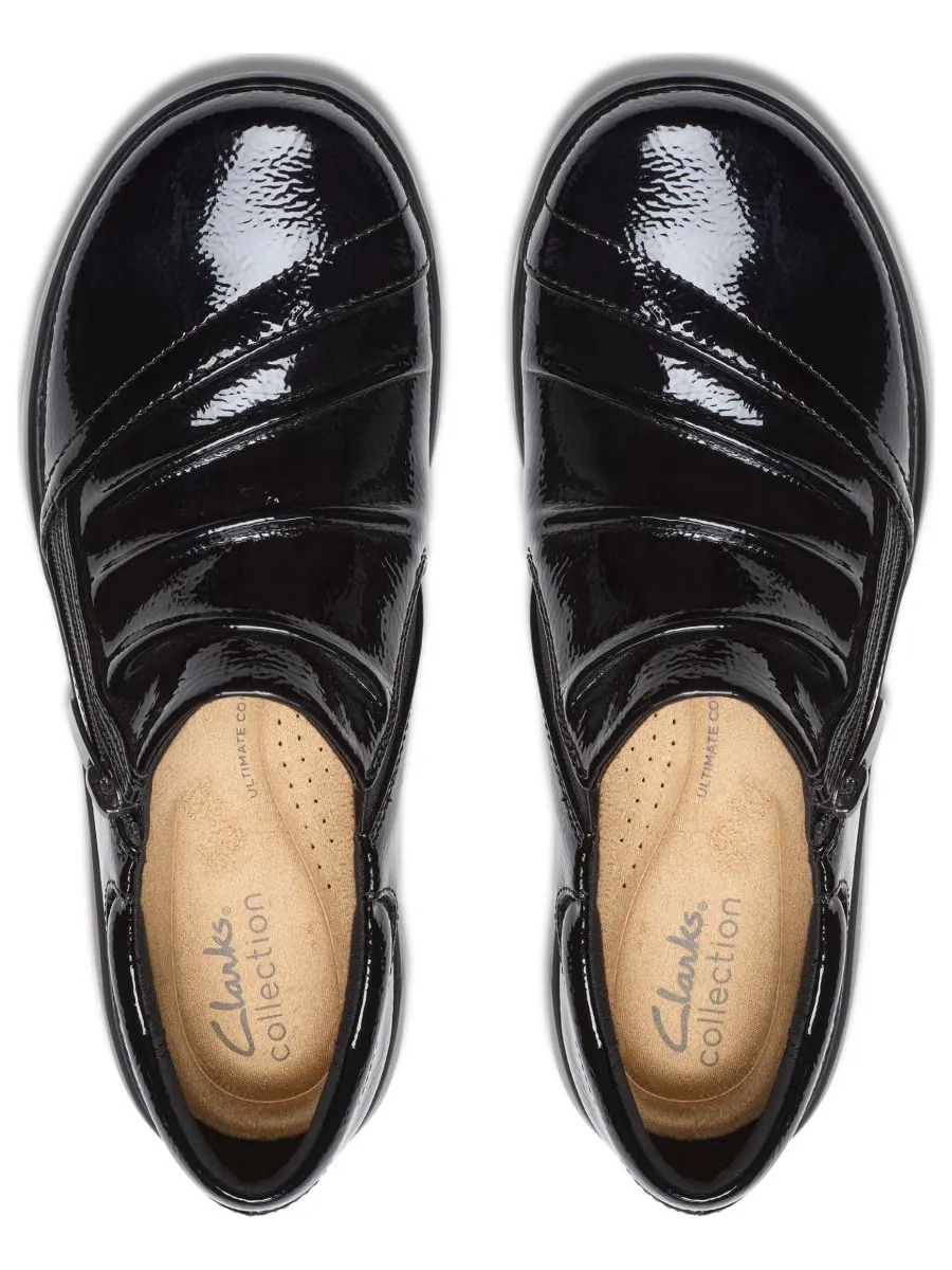Балетки женские Clarks Kaetlyn Mila с круглым носком — изображение 4 из 5, черный