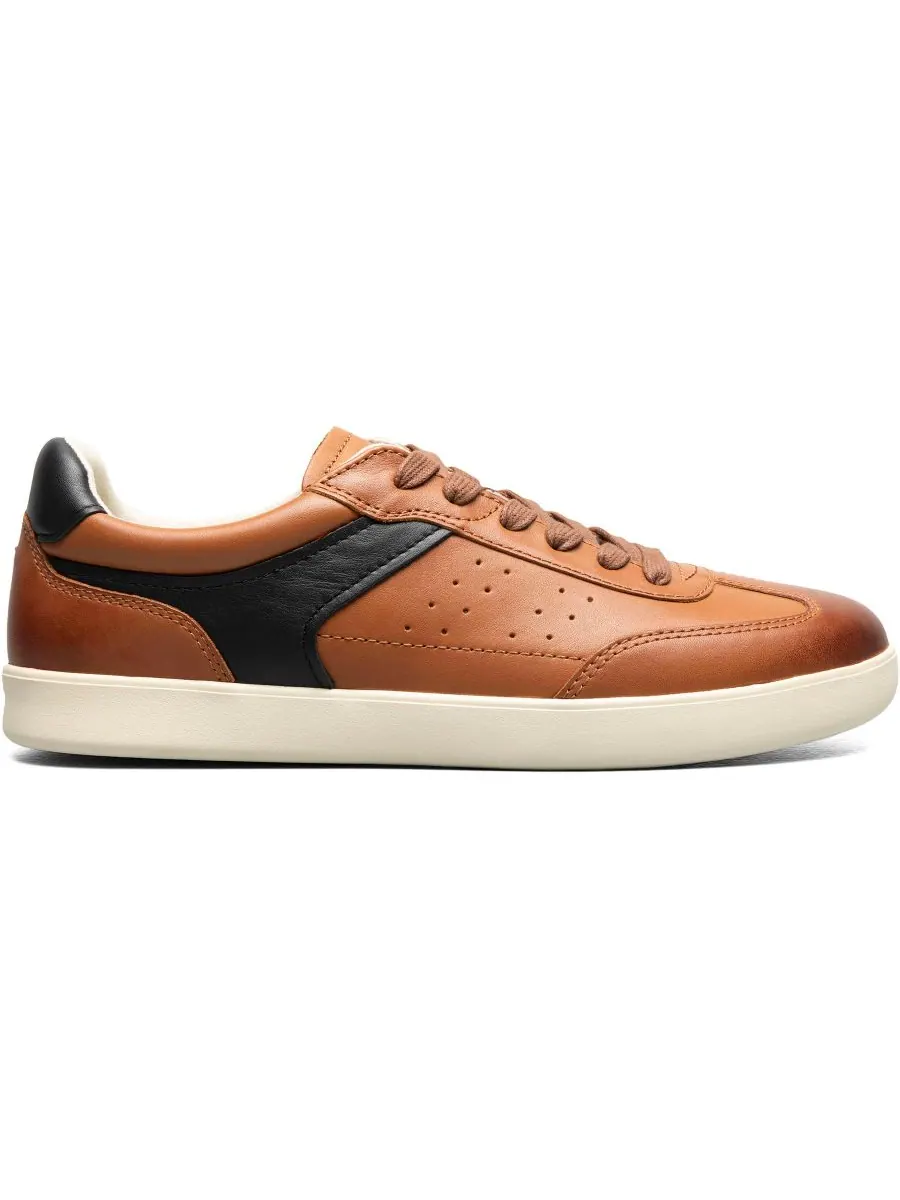 Мужские кроссовки Pace с круглым носком и шнуровкой Florsheim — изображение 2 из 7, коньячный мульти