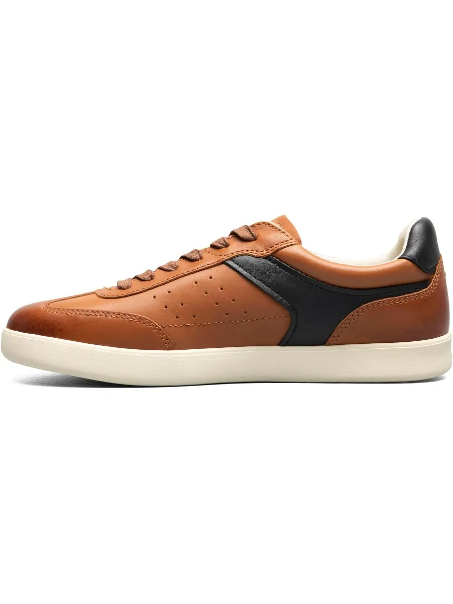 Мужские кроссовки Pace с круглым носком и шнуровкой Florsheim — изображение 6 из 7, коньячный мульти