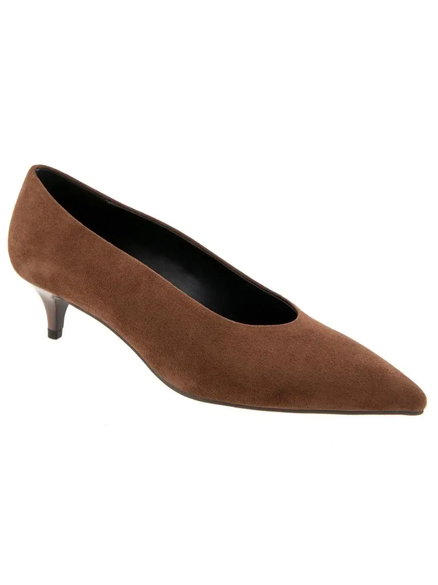 Туфли-лодочки Pacsin High Vamp Pump BCBG — изображение 1 из 5, коричневый