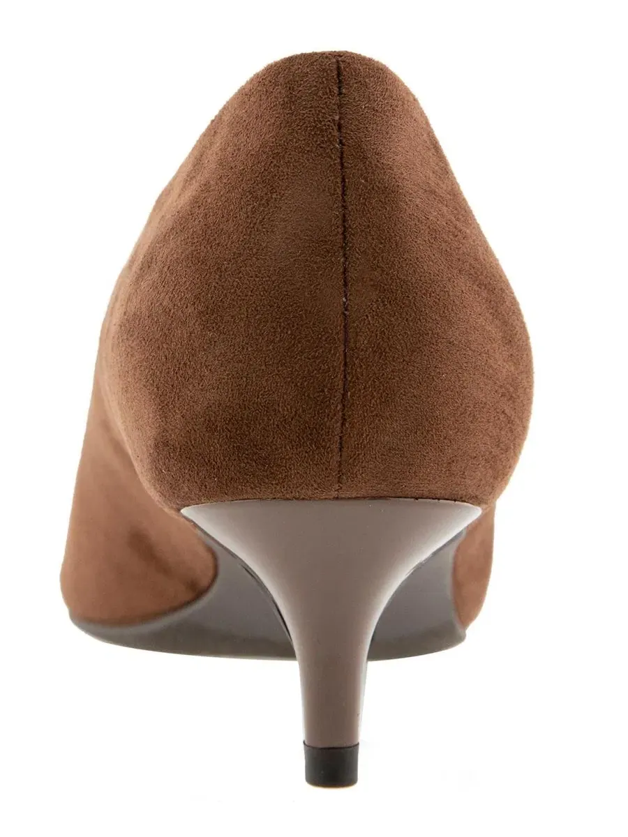 Туфли-лодочки Pacsin High Vamp Pump BCBG — изображение 3 из 5, коричневый
