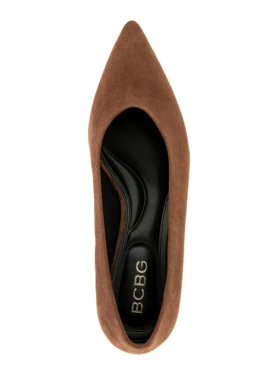 Туфли-лодочки Pacsin High Vamp Pump BCBG — изображение 4 из 5, коричневый