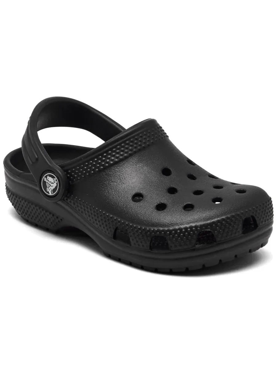 Детские классические клоги Crocs — изображение 1 из 7, черный