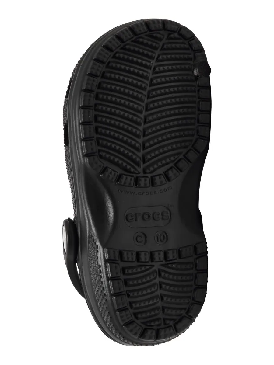 Детские классические клоги Crocs — изображение 6 из 7, черный