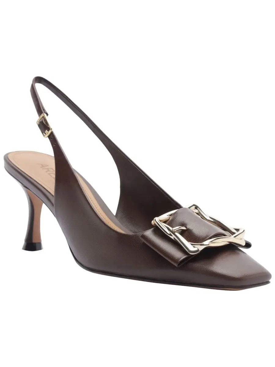 Туфли-лодочки Florence Mid Stiletto Arezzo — изображение 1 из 5, какао