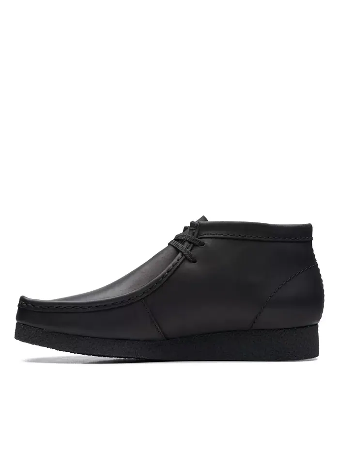 Ботинки мужские Clarks Shacre, кожаные — изображение 5 из 8, черный