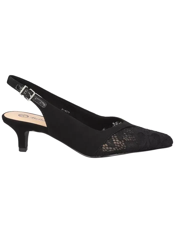 Женские туфли-лодочки Marquette Slingback Bella Vita — изображение 6 из 7, черный