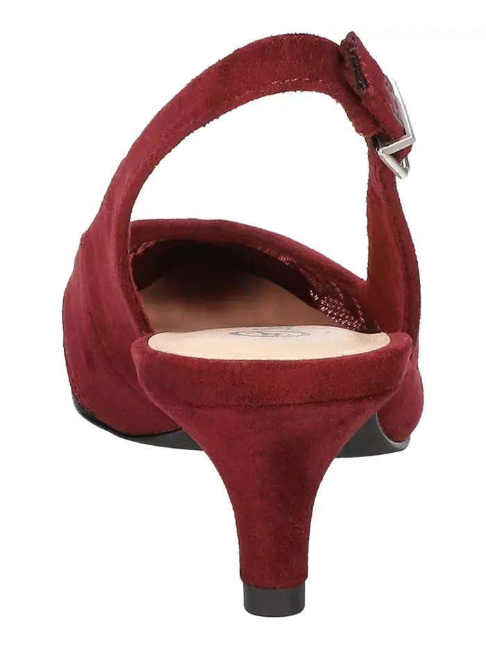 Женские туфли-лодочки Marquette Slingback Bella Vita — изображение 3 из 7, бордовый