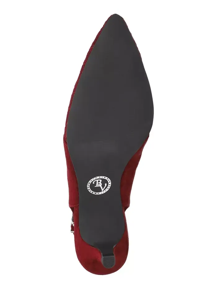 Женские туфли-лодочки Marquette Slingback Bella Vita — изображение 5 из 7, бордовый