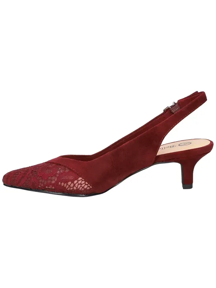 Женские туфли-лодочки Marquette Slingback Bella Vita — изображение 7 из 7, бордовый
