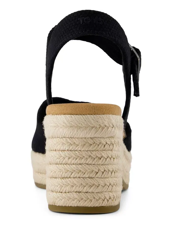 Женские босоножки Isla с открытым носком TOMS — изображение 3 из 5, черный