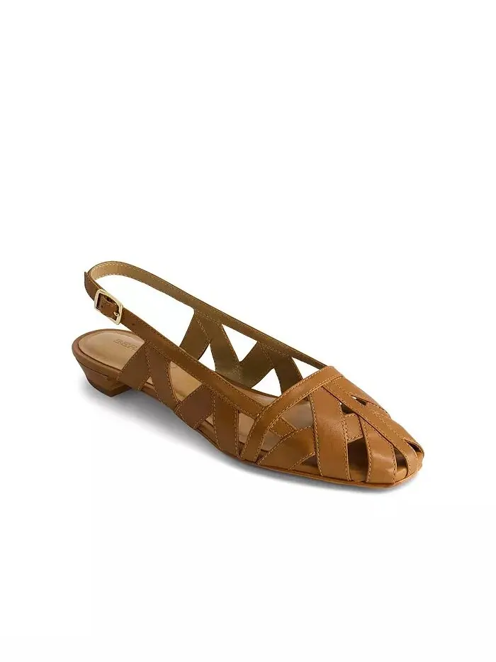 Балетки Бернардо Глинды Bernardo Footwear — изображение 1 из 5, коричневый