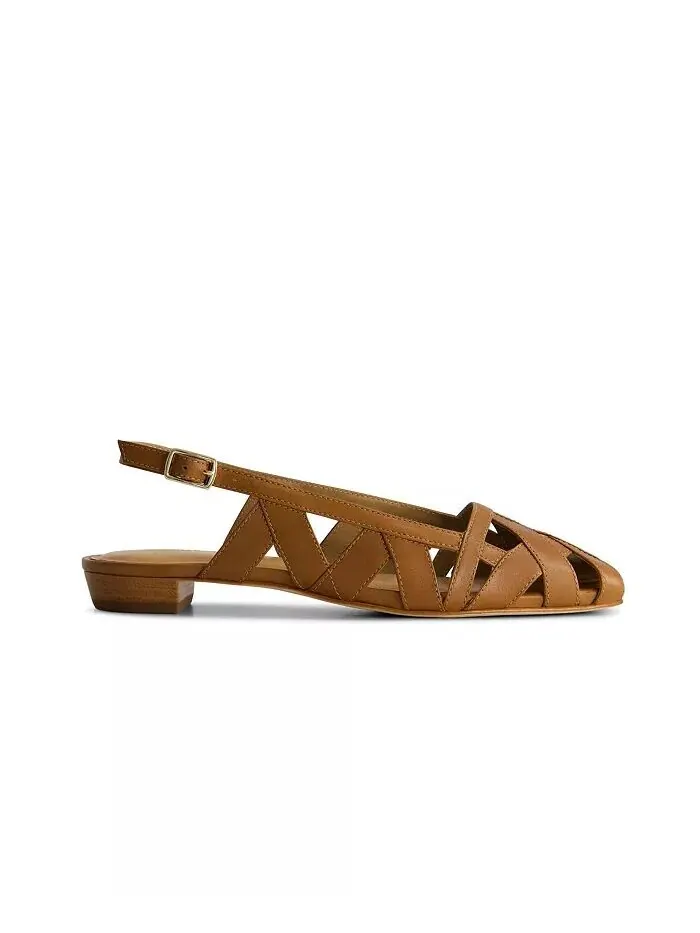 Балетки Бернардо Глинды Bernardo Footwear — изображение 2 из 5, коричневый