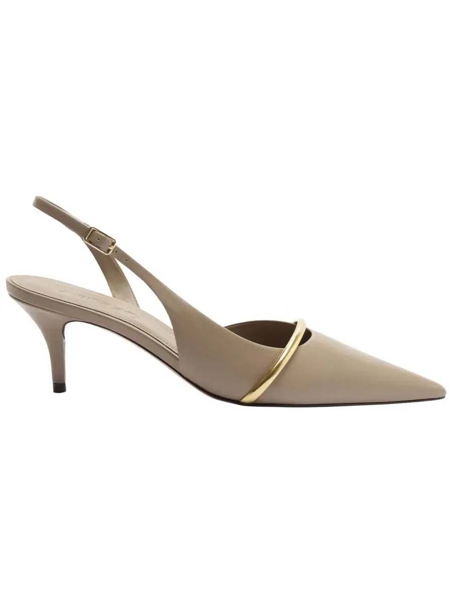 Туфли-лодочки Margaret Mid Stiletto Pumps Arezzo — изображение 2 из 5, серый