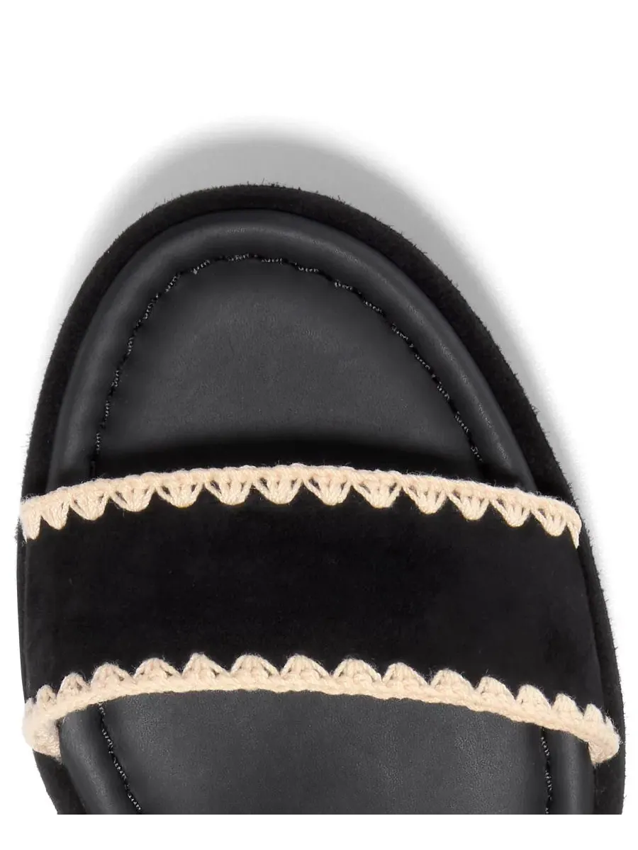 Женские босоножки-эспадрильи на танкетке Cloudfeel Asbury Cole Haan — изображение 8 из 8, черный натуральный