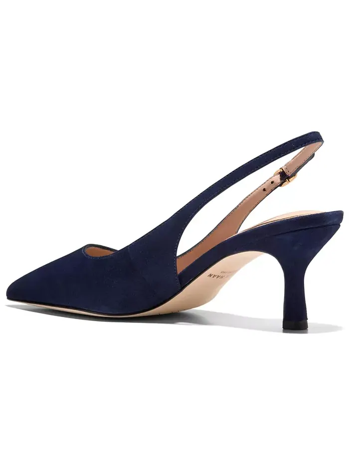 Женские туфли Hansell с открытой пяткой Cole Haan — изображение 3 из 5, полуночь