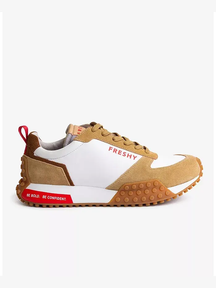 Мужские кроссовки World Smoove Trainer Core Freshy — изображение 1 из 10, бежевый/бежевый