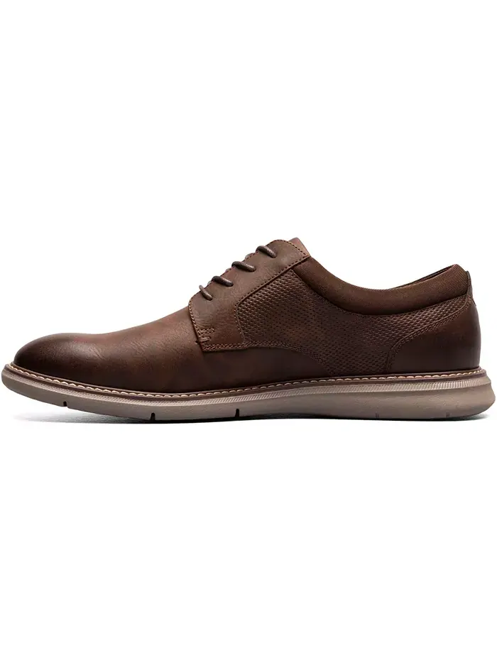 Мужские оксфорды Chase Plain Toe Nunn Bush — изображение 3 из 8, коричневый