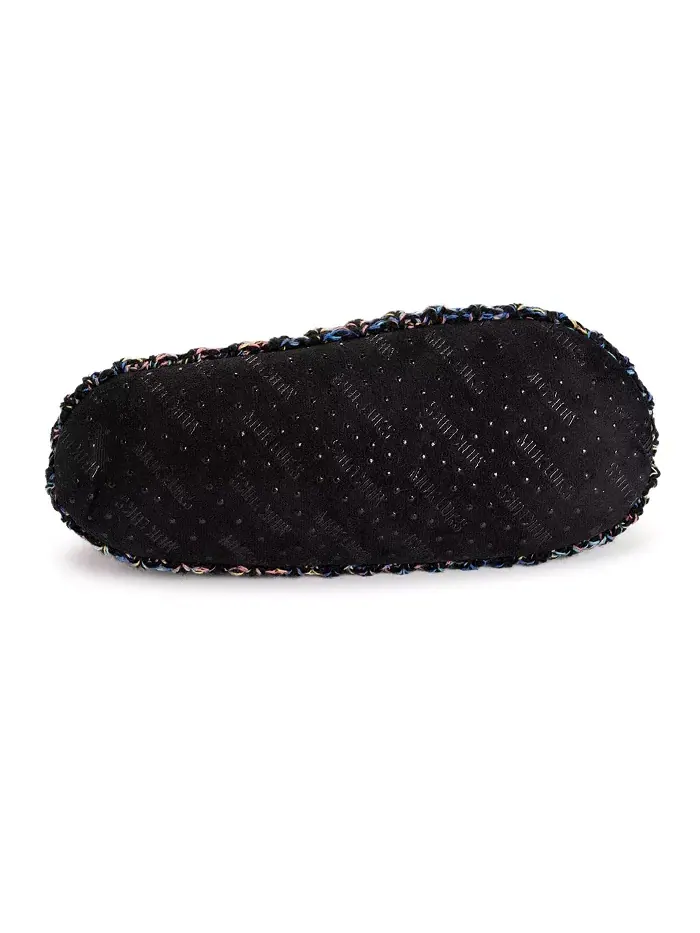 Женские ботинки Icelandic Space Dye Marl с манжетами Muk Luks — изображение 7 из 8, черный