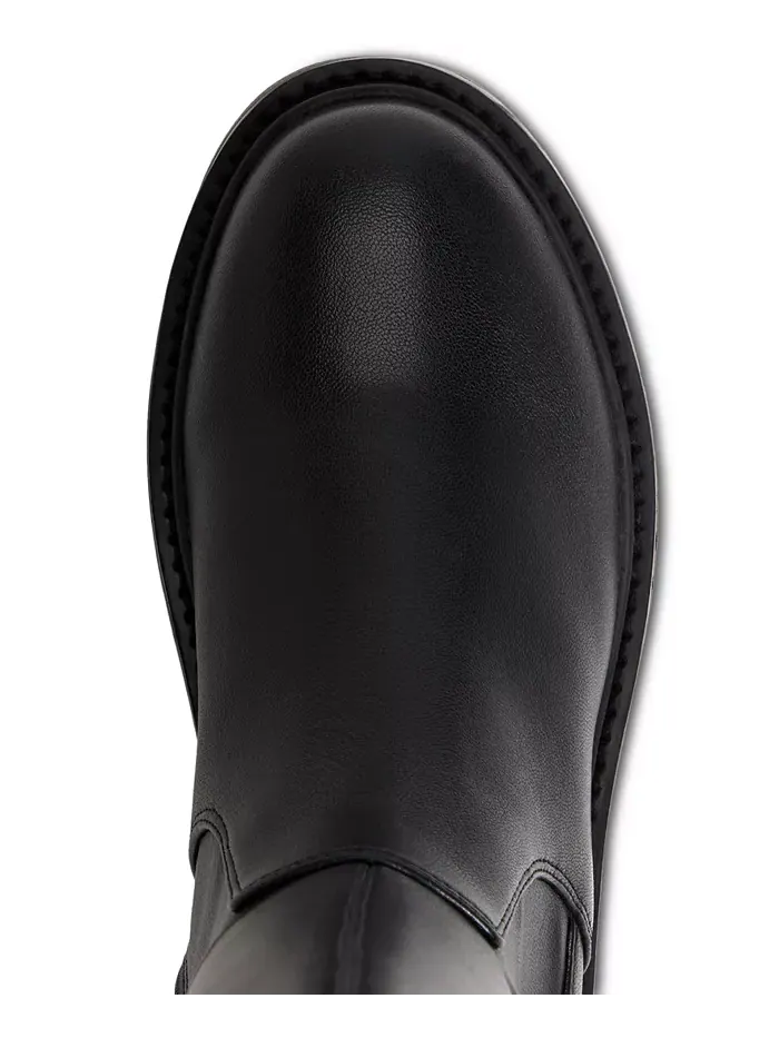 Женские сапоги Carelden до колена с круглым носком Aldo — изображение 4 из 5, черный
