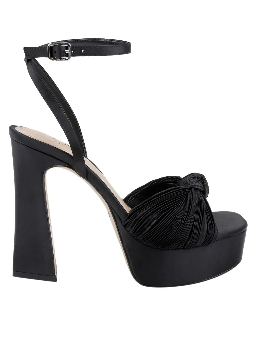 Женские вечерние сандалии Icelynn Jewel Badgley Mischka — изображение 2 из 5, черный