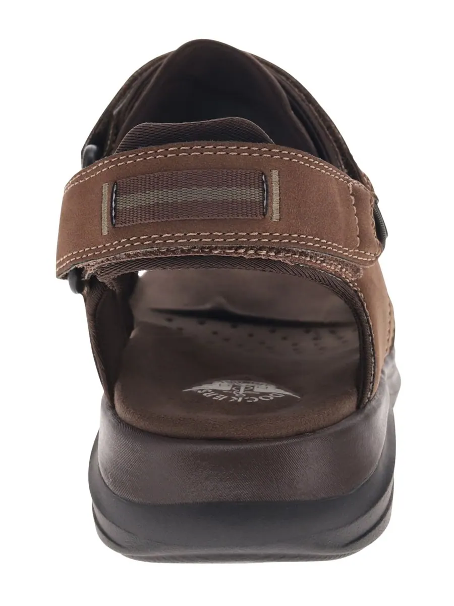 Мужские сандалии Banbury Outdoor Sport Fisherman Dockers — изображение 3 из 6, темный бежевый