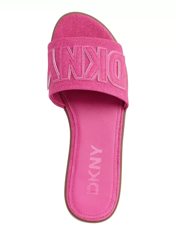 Женские сандалии-слипоны Willow Slide DKNY — изображение 4 из 5, розовый