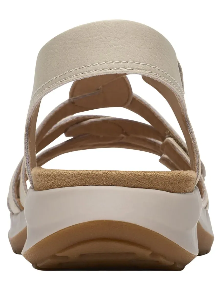 Сандалии женские Clarks Maelynn Paige с круглым носком — изображение 3 из 7, кремовый