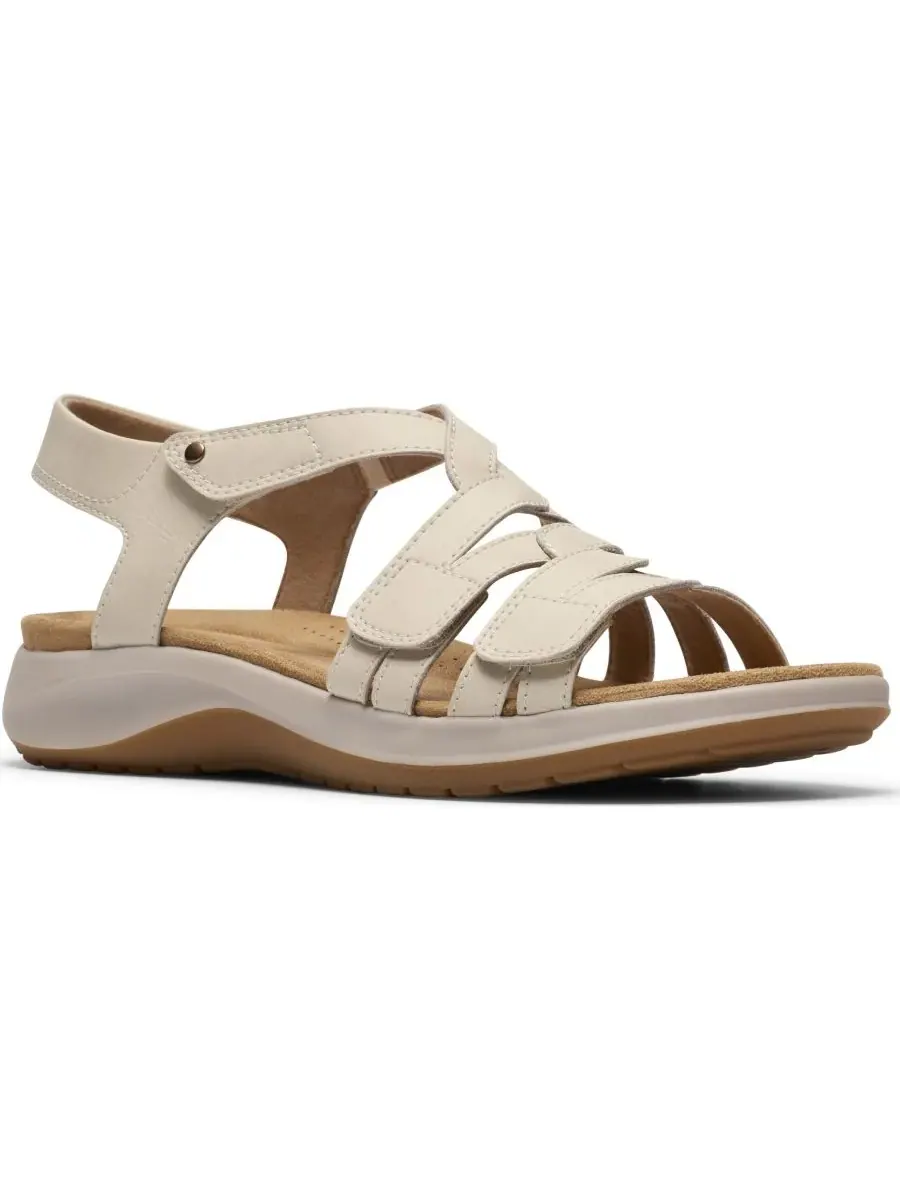 Сандалии женские Clarks Maelynn Paige с круглым носком — изображение 7 из 7, кремовый