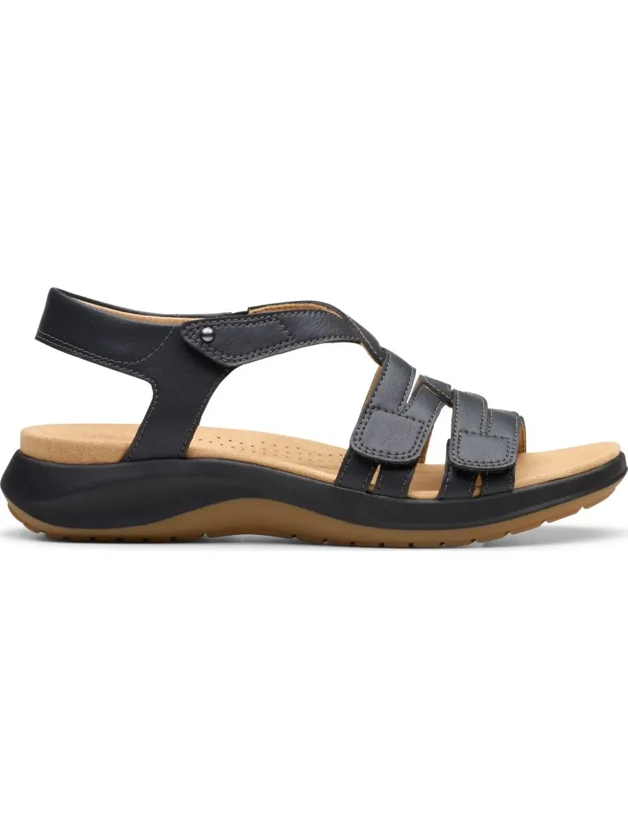 Сандалии женские Clarks Maelynn Paige, с круглым носком — изображение 2 из 7, черный