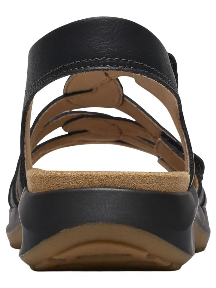 Сандалии женские Clarks Maelynn Paige, с круглым носком — изображение 3 из 7, черный