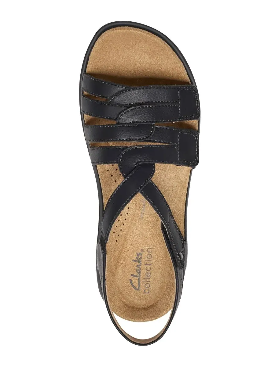 Сандалии женские Clarks Maelynn Paige, с круглым носком — изображение 4 из 7, черный