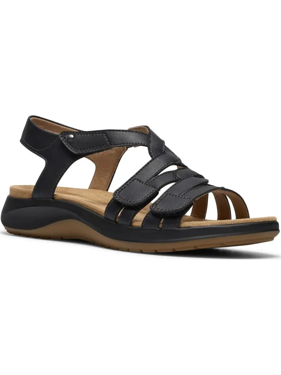 Сандалии женские Clarks Maelynn Paige, с круглым носком — изображение 7 из 7, черный