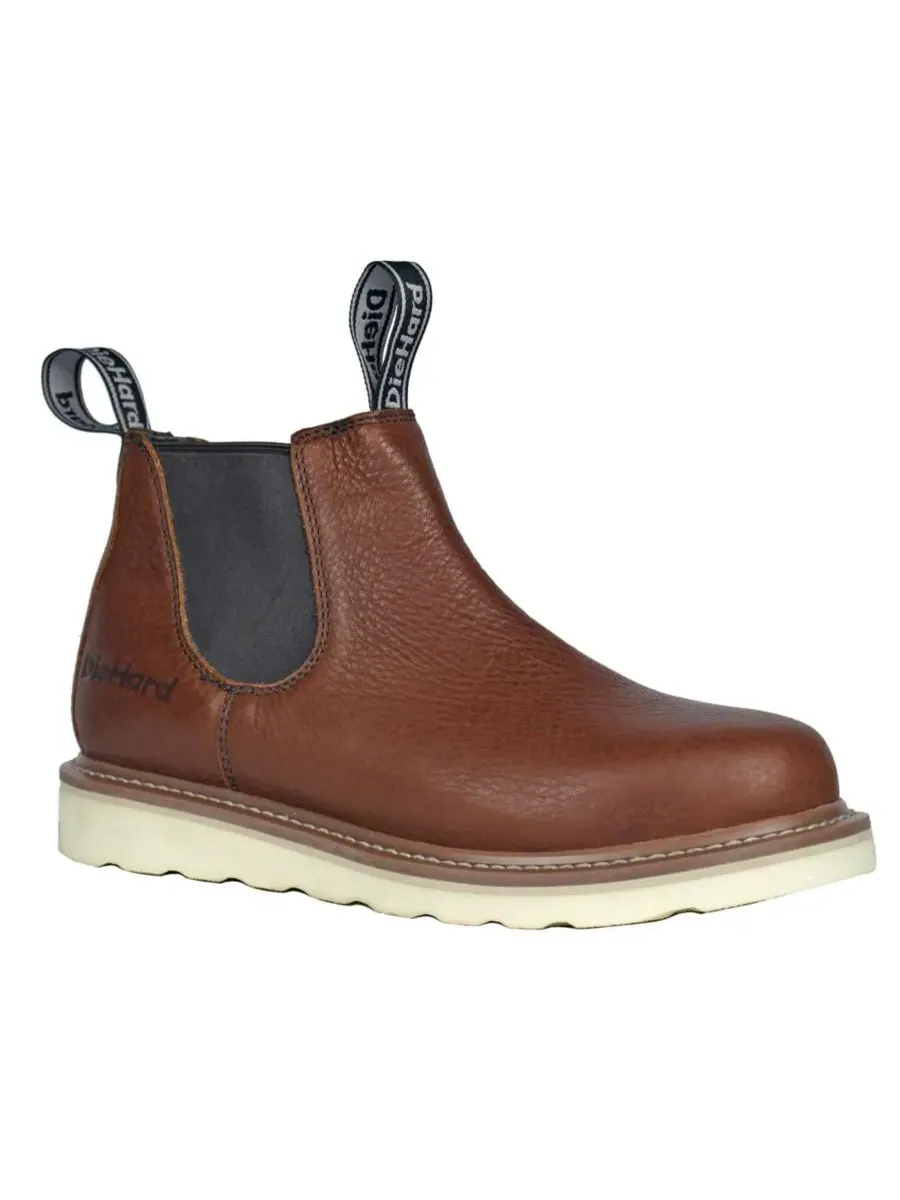 Мужские рабочие ботинки Colt Soft Toe Goodyear Welt, цвет ржавчина DieHard — изображение 1 из 5