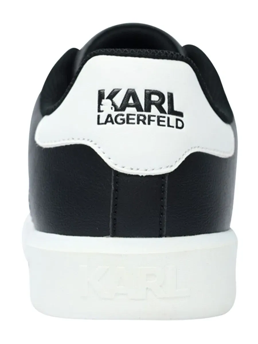 Мужские кроссовки Claude на шнуровке Karl Lagerfeld Paris — изображение 3 из 5, черный/белый