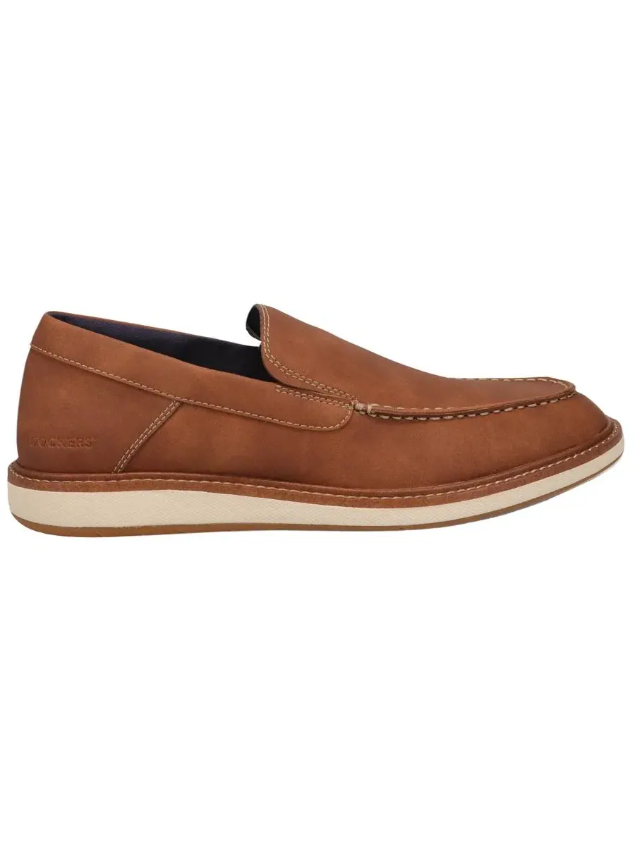 Мужские лоферы Harmon Polished Cognac Dockers — изображение 2 из 6, коричневый