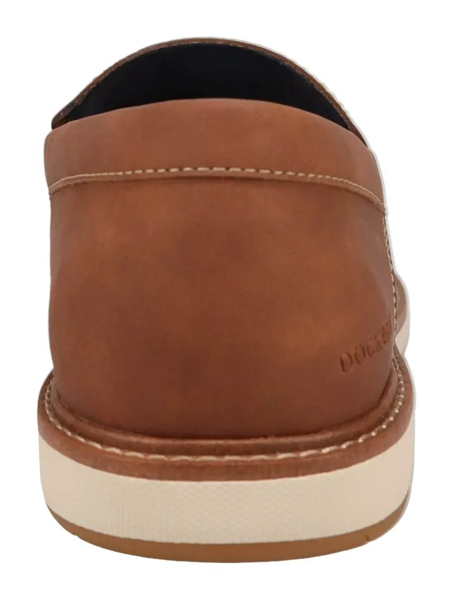 Мужские лоферы Harmon Polished Cognac Dockers — изображение 3 из 6, коричневый
