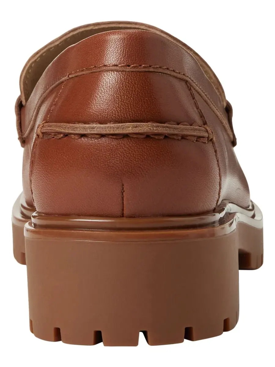 Лоферы Marli на каблуке Lauren Ralph Lauren — изображение 3 из 4, бежевый