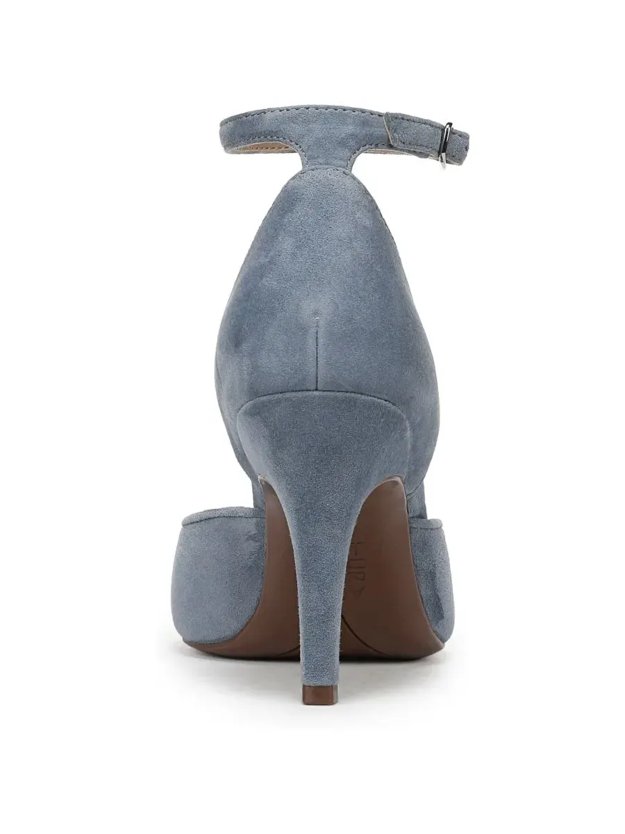 Женские босоножки на каблуке с ремешками Asha Stiletto Strappy Naturalizer — изображение 3 из 5, синий