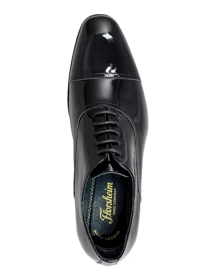 Мужские оксфорды Tux Cap-Toe Florsheim — изображение 3 из 5, черный
