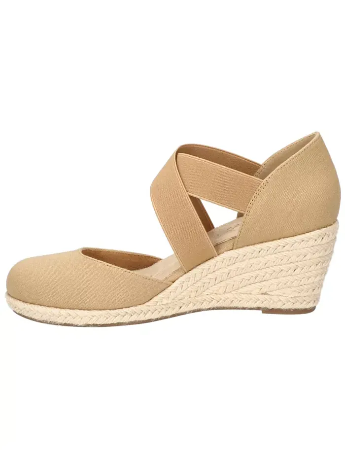 Женские эспадрильи на клиновидной подошве Pari Slip-On Easy Street — 6
