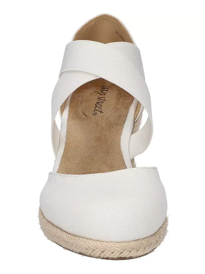 Женские эспадрильи на клиновидной подошве Pari Slip-On Easy Street — 7
