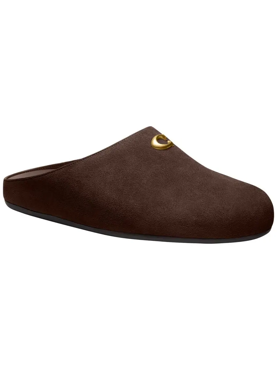 Женские мюли COACH Sculpted C Soft — изображение 1 из 6, шоколадный