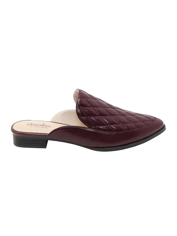 Мюли Womens ESTE Charles by Charles David — изображение 2 из 3, бордовый