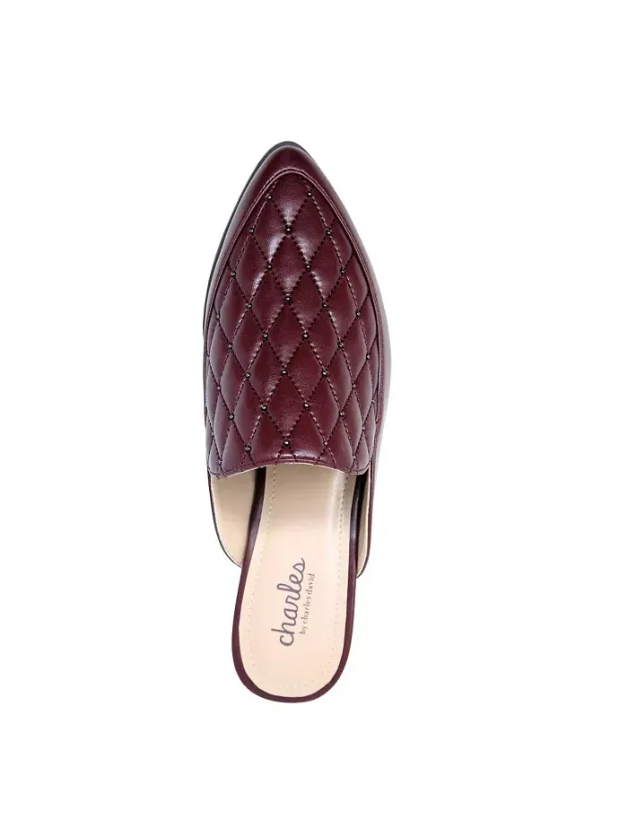 Мюли Womens ESTE Charles by Charles David — изображение 3 из 3, бордовый