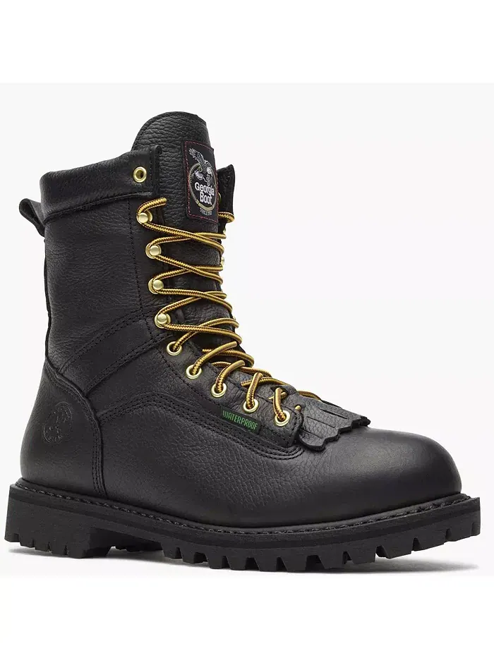 Мужские водонепроницаемые рабочие ботинки Lace-to-Toe GEORGIA BOOT — изображение 1 из 7, нет цвета