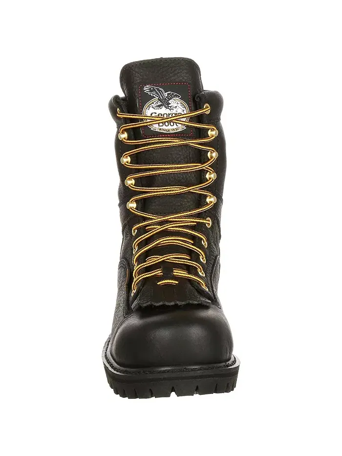 Мужские водонепроницаемые рабочие ботинки Lace-to-Toe GEORGIA BOOT — изображение 3 из 7, нет цвета